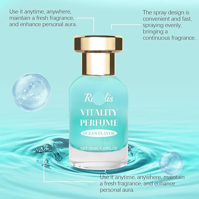 Ocean Vitality Eau De Toilette - Natural Freshness Long-Lasting Scent(2PCS)