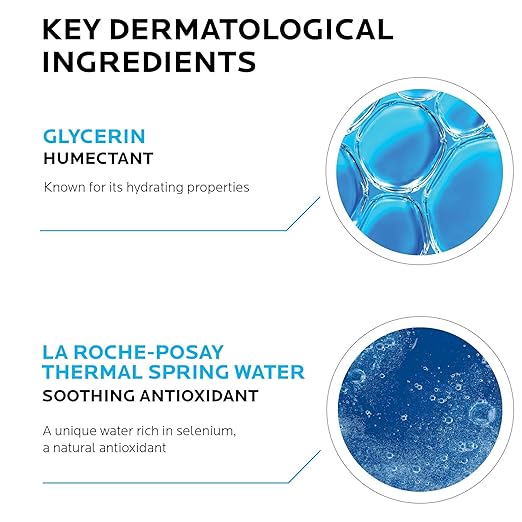 La Roche-Posay Toleriane Dermo Facial Cleanser for Face &amp Eyes Gentle Face Wash and Makeup Remover Milky Texture Fragrance Free Preservative Free