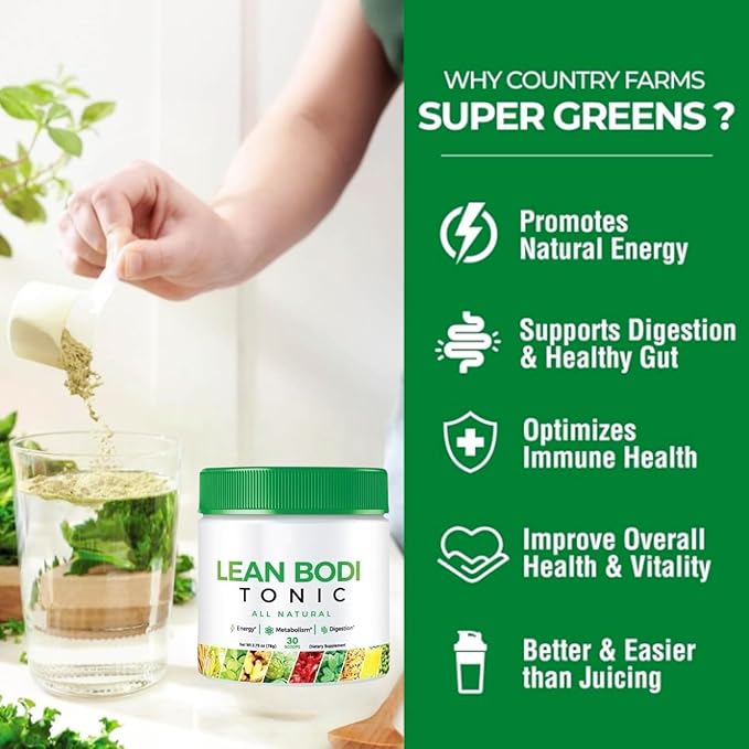 (Pack 3) Lean Body Tonic Powder Lean Body Tonic LeanBody LeanBodyTonic LeanBody LeanBodyTonic Powder Advanced Formula (135 Scoops)