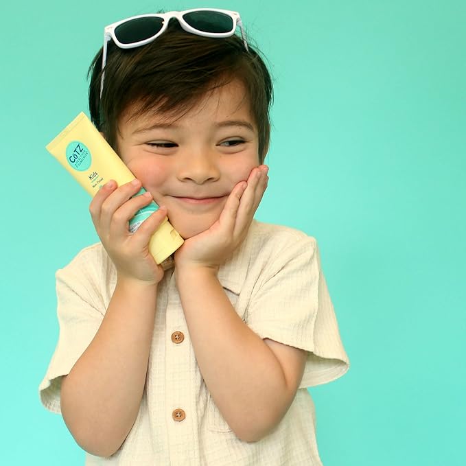 CoTZ Kids Mineral Sunscreen |SPF 40 | Lightweight Sunscreen | No White Cast