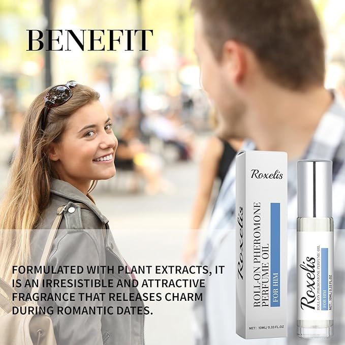 Natural Fresh Niche Perfume For Date Atmosphere - Long-Lasting Light Scent For Wrist &amp Ear Behind(2PCS)