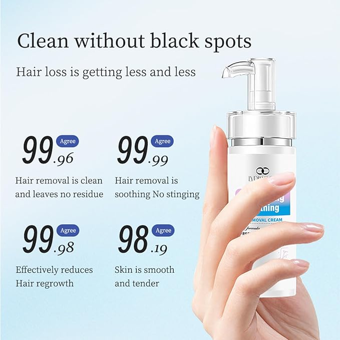 Hair Removal Cream for WomenSensitive Depilatory Cream for Bikini8 Minute Fast and Pain free Acting Depilatory for Legsand Underarms - Gentle Formula for All Skin Type10.59oz
