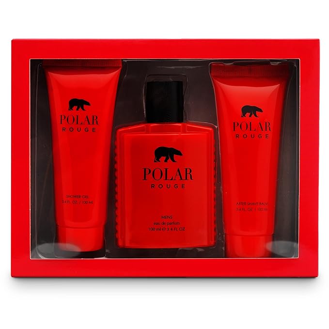 Perfume for Men Gift Set ? INSPIRED by A WORLD RENOWNED MEN'S PERFUME ? Cranberry Grapefruit Italian Lemon Warm Woods ? Fresh Spicy Woody Long-Lasting ? Premium Mens Cologne 100ml x3