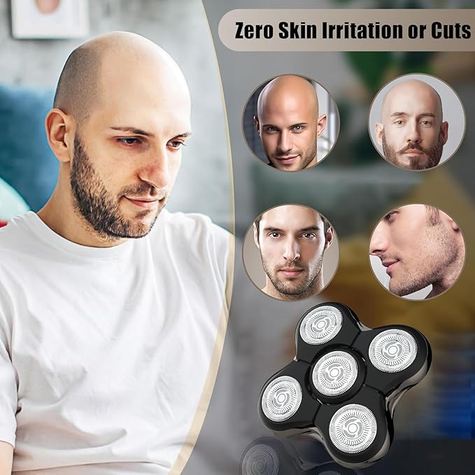 2pack Head Shaver Replacement Blades Compatible with Remington Balder Pro Head Shaver Model XR7120Precision Electric Shaving for Bald Men. (No't Compatible with XR7000)