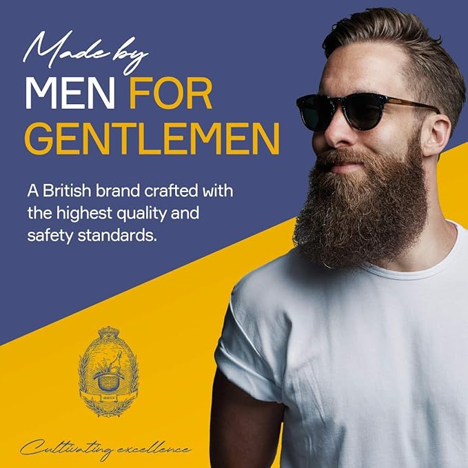 Seven Potions Vegan Beard Brush for Men ? 100% Sisal Plant Fibre &amp Pear Wood ? Firm Bristles to Gently Tame/Soften/Exfoliate ? 100% Natural Non-Synthetic