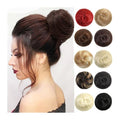 Messy Hair Bun Synthetic Hair Bun Straight Chignon for Women Girls Clip in Hair Tail Extension Hairpiece Drawstring Ballet Hair Bun Ponytail Extension Ponytail Hairpiece for Daily Wear (Color : 2-33