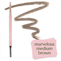Chella Eyebrow Pencil ? Easy-to-Use Brow Definer for Shaping Filling &amp Blending ? Long-Wear Medium Brown Eyebrow Pencils for Women with Precise Tip (Medium brown)