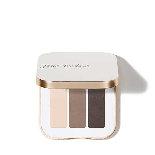 jane iredale PurePressed Eye Shadow Triple Highly Pigmented Mineral Based Eye Color Long Lasting &amp Crease Resistant Formula Safe for Sensitive Eyes