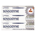 Sensodyne 24/7 Sensitivity Protection Extra Whitening Toothpaste 6.5 Ounce Tubes (Pack of 3)