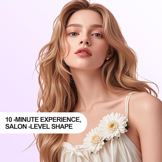 K&ampK 1.5 inch Blowout Look -Thermal Brush Creates Root Volume &amp Loose Curls Volume Curls Dual Voltage Cool-AIR TECH Hair Styling Tool