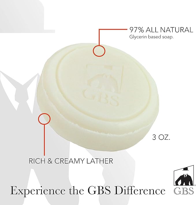 G.B.S Men Professional Shaving Kit Box- Rust Free Stainless Shaving Razor with Wooden Handle Wooden Soap Bowl Shaving Brush Leather Strop - A Full Package for Men?™s Shaving