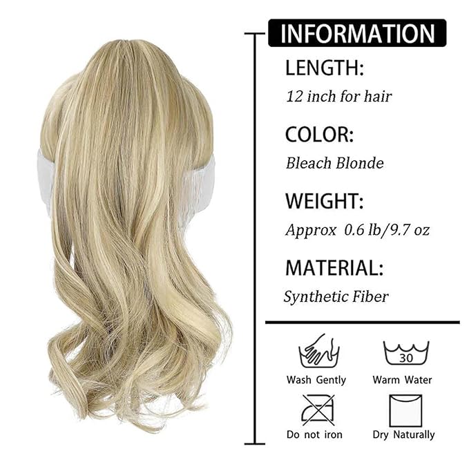 Visor Hat Wig for Women Baseball Cap Wig With Curly Synthetic Hair Extensions Ponytail Cap Wig Sun Hat With Hair Wig