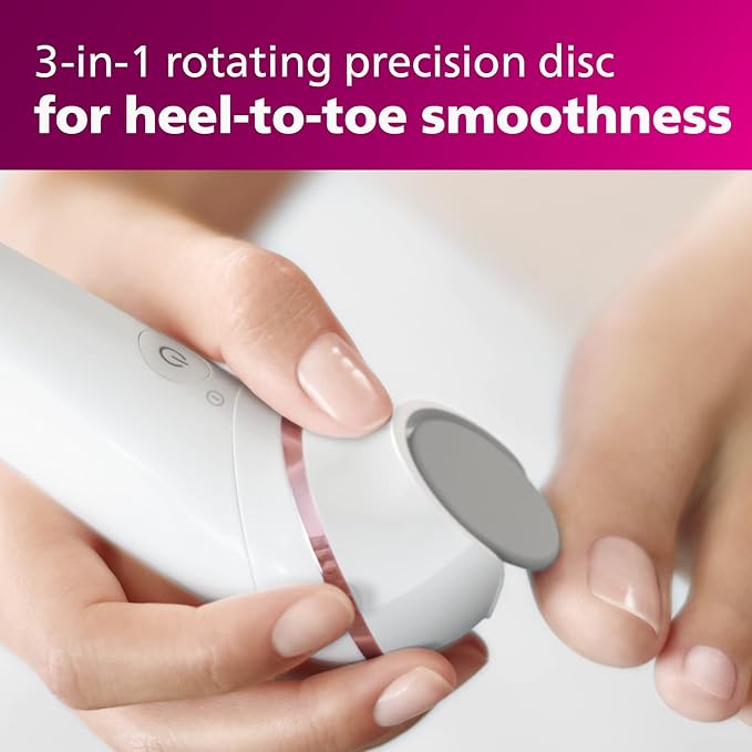 Philips Beauty Epilator Series 8000 5 in 1 Shaver for Women Trimmer Pedicure &amp Body Exfoliator + 9 Accessories BRE740/14