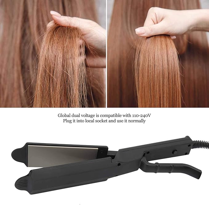 Hair Straightener  29 x 11 x 4 . 5cm Alloy Flat Iron Hair Straightener for Any Hair Type