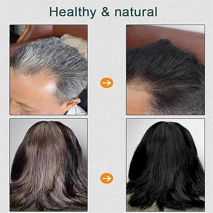 Hair Dye Shampoo Caviar Protein Hair Dye Caviar Hair Colour Cream Long-Lasting Natural Plant-Based Hairs Coloring Cream for Women Men