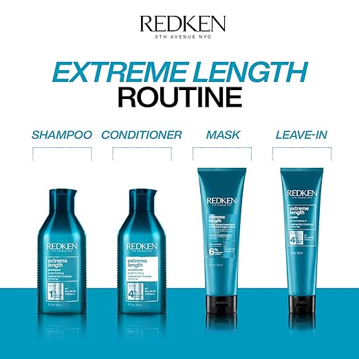 Redken Redken Extreme Length Triple Action Treatment Mask Rinse-Out Mask With Biotin &amp Niacinamide