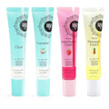 ROS?E &amp CO Rosee Lip Gloss Vegan &amp Cruelty Free Treatment Professional Make up Long Lasting Glossy with Shea Butter Moisturize Protect &amp Smooth High Shine Non-Sticky - Set of 4-6
