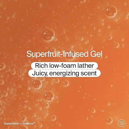 Youth To The People Superfruit Facial Cleanser - Papaya + Vitamin C Gentle Exfoliating Face Wash Cellular Skin Renewal with AHA + BHA Evens Skin Tone &amp Texture for Soft + Radiant Skin Sulfate-f