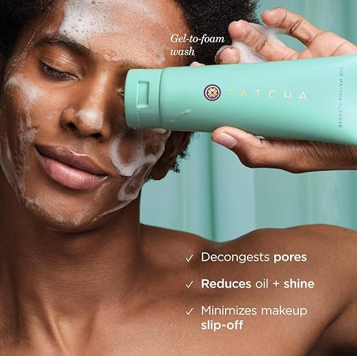 The Matcha Cleanse | Daily Clarifying Gel Cleanser Decongests Pores and Balances Oil For Primed Shine Free Skin | 5 oz