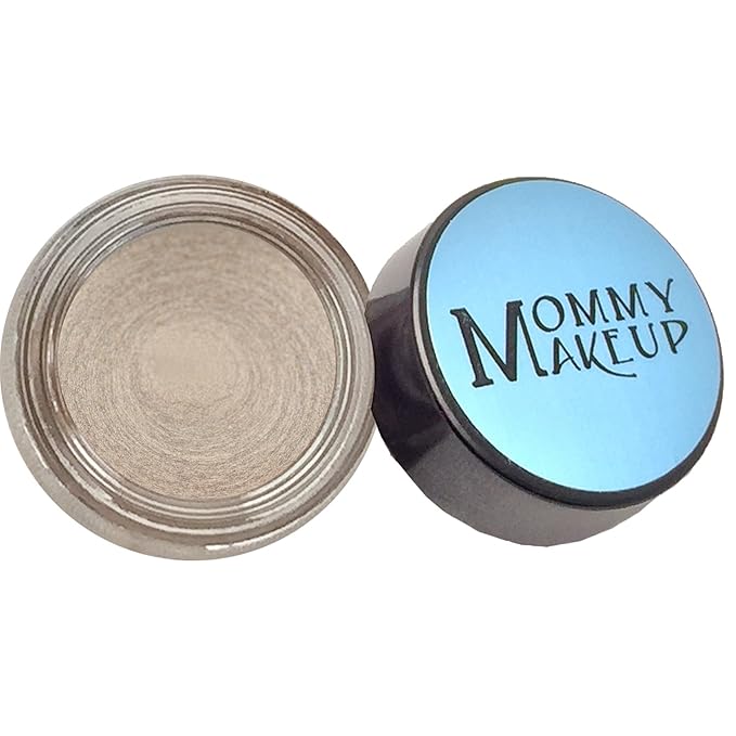 Mommy Makeup Any Wear Creme Eyeshadow - Waterproof Crease-Proof Long Lasting High Pigment Oil-free - Cream to Powder for Eyes Cheeks &amp Lips (Starlight)