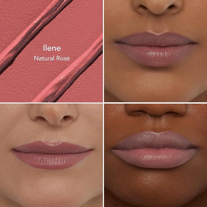 Thrive Causemetics Impact-FULL Smoothing Lipstick Moisturizing Lip Makeup Essential with Health & Beauty > Health Care > Vitamins & Supplements > Vitamins > Vitamin E Lightweight Creamy Lipstick for Women Long Lasting Vegan Shade Ilene (Natural Rose)