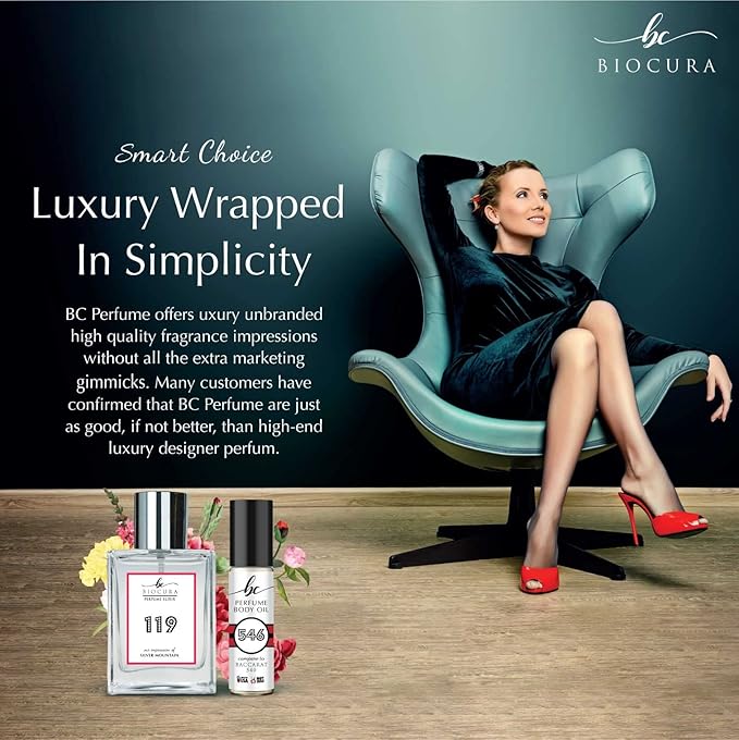 BC Perfume 704 Spray + Body Oil Set Impression of Delina Exclusif Blend Sample For Women / 10ml+50ml