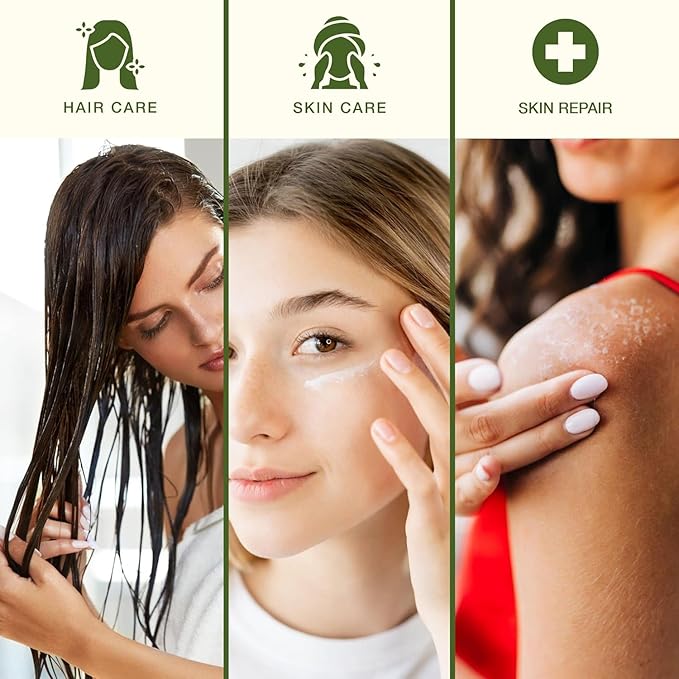 Green Leaf Naturals Amazing Aloe Vera Gel - Freshly Cut 100% Pure Aloe Premium Quality Vegan Unscented - Natural Sunburn Relief After Shave Skin Face &amp Hair Care (two 8oz bottles) 16oz