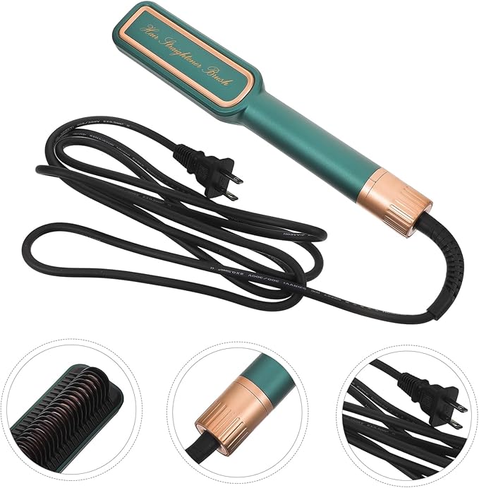 Beaupretty Adjustable Temperature Hair Straightener for Women Flat Fast Heating Lightweight Hair Types and to Use