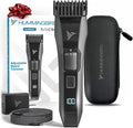 HUMMINGBIRD MK14 BeardMaster ? Premium Beard Trimmer for Men Precision Dial Adjustable 20 Length Settings Stainless Steel T-Blade Cordless USB-C Rechargeable Waterproof LED Display Travel Case