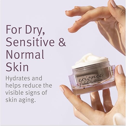 Epionce Renewal Facial Cream ? Hydrating Anti-Aging Moisturizer | For Dry Sensitive to Normal Skin | Fine Lines &amp Wrinkles | Dermatologist Skincare