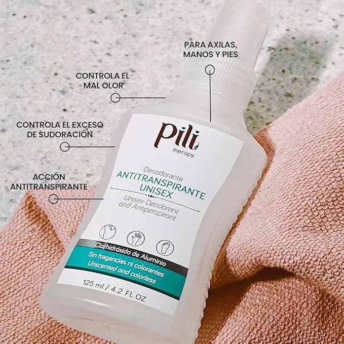 Pili desodorante antitranspirante unisex (3 Pack) unisex antiperspirant deodorant pili