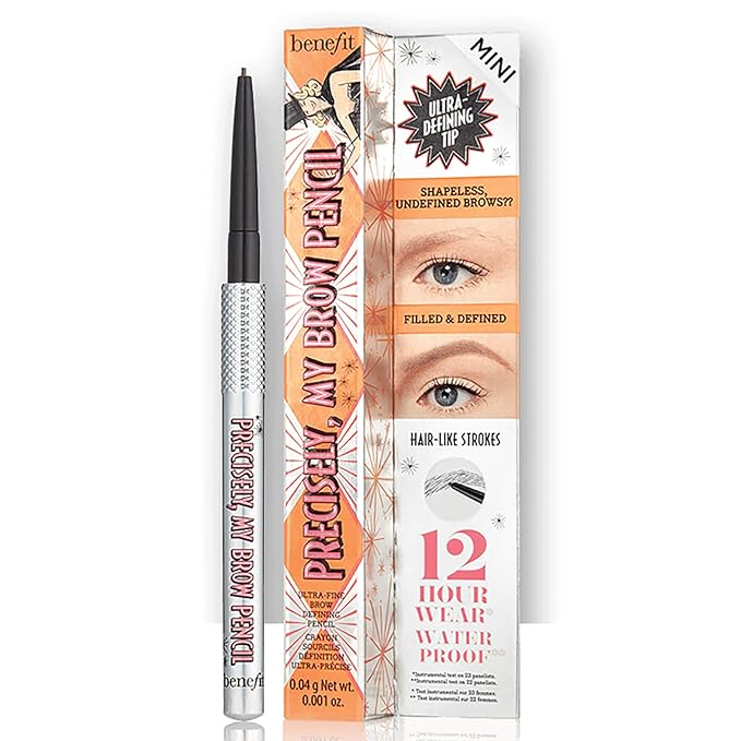 Benefit Cosmetics Mini Precisely My Brow Pencil Waterproof Eyebrow Definer Shade 2