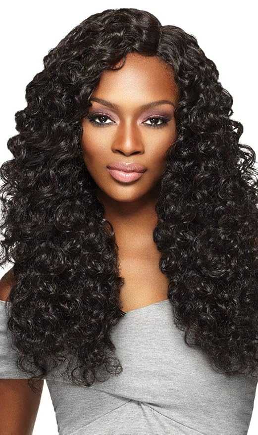 Outre Purple Pack Brazilian Boutique Wavy Style Human Hair Blend Weaves - VIRGIN DEEP (DRRED)