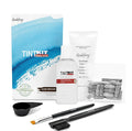 Godefroy Hair Color Tint Kit 20 Application and 4 oz Coloring Stain Remover Combo Complete Coverage of Gray Hair Roots Salon Quality Results - Dark Brown