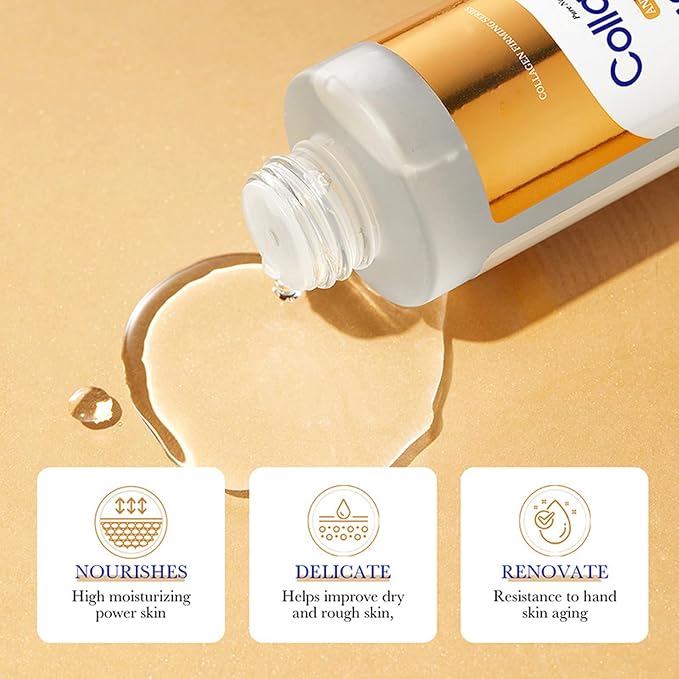 Collagen Skin Care Set 6Pcs Anti Aging Face Care Sets for Women Firming Skin Shrink Pores Smooth Wrinkles Hydrating Skin Care Set Include Serum Face Cream Eye Cream Toner Cleanser Facial Mask1