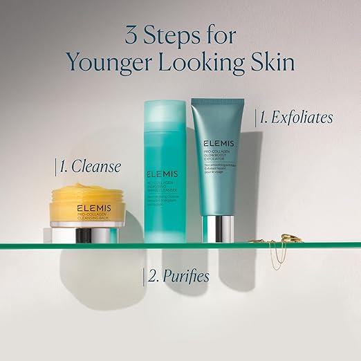 ELEMIS Pro-Collagen Glow Boost Exfoliator Gentle Physical Facial Exfoliant Softens and Polishes for Smooth Glowing Hydrated Skin 100mL