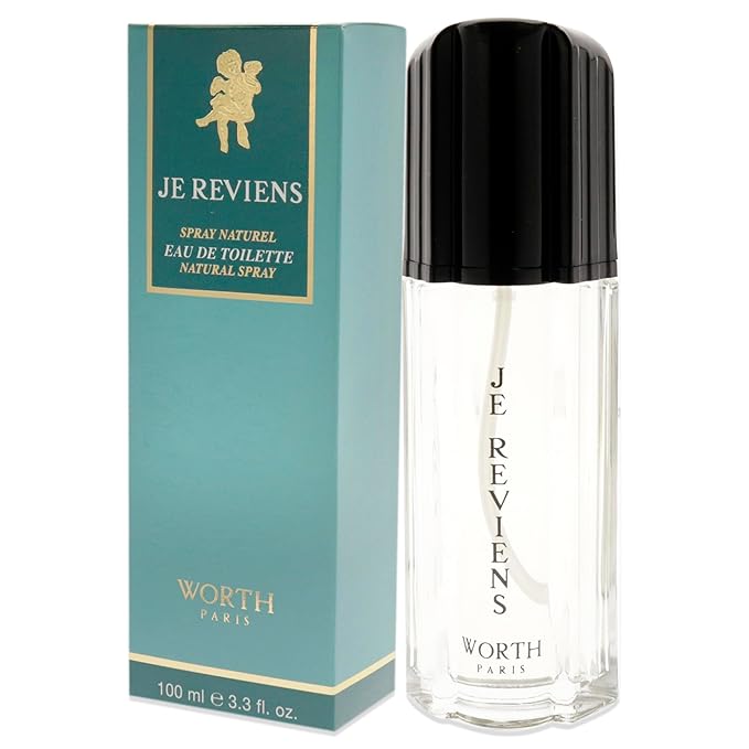 Worth Je Reviens For Women. Eau De Toilette Spray 3.3 Ounces