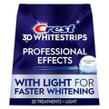 Crest 3D Whitestrips Professional Effects + LED Light ? Teeth Whitening Kit 1 Light + 20 Treatments Each with 1 Upper/1Lower 40 Strips ? Crest 3DWhite Teeth Whitening Strips
