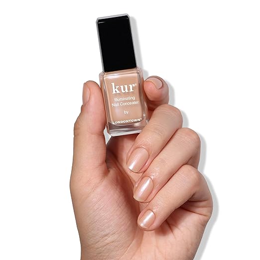 LONDONTOWN kur Nail Conceal &amp Go Duo Set Includes Nail Illuminating Concealer &amp Gel Genius Top Coat 2 Piece Set 0.4 Fl Oz