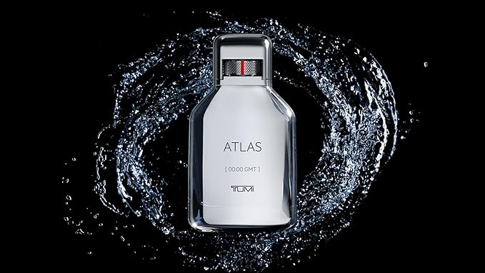 TUMI ATLAS [00:00 GMT] - Bold Cologne for Men with Citrus Fragrance Notes - 3.4 oz &amp 1.0 oz Eau de Parfum 6.7 oz Body Wash