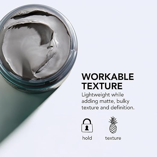 Bumble and bumble. Sumoclay Matte Texture Clay | Workable Texture Moldable Hold + Matte Finish | Wavy Straight 1.5 Ounce