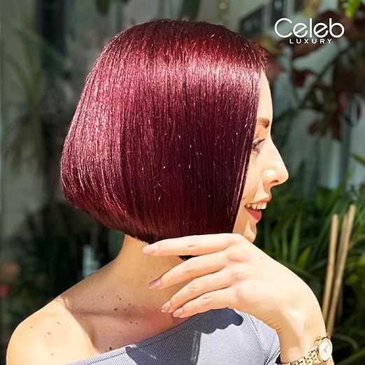 Celeb Luxury Color Depositing Conditioner - Color Refresher with Bondfix Bond Rebuilder Viral and Gem Lites Pairs with Colorwash