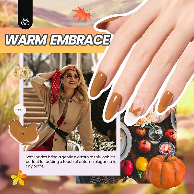 Beetles Gel Nail Polish Kit with U V Light -54 Pcs Gel Nail Kit Four Seasons Glow 32 Colors Set with Base Matte &amp Glossy Top Coat Soak Off Home Salon DIY Manicure Christmas Gifts for Women Teen Gi