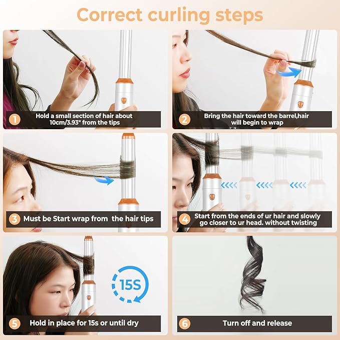 Hair Dryer Blow Dryer Set of 6