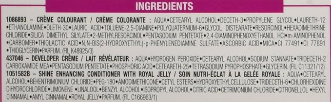 L'Oreal Healthy Look Creme Gloss Hair Color 1 Rich Black/Double Espresso