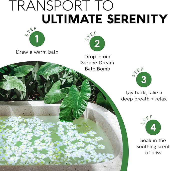 Nature's Beauty Eucalyptus &amp Tea Tree Bath Bomb Multi-Pack- Natural Hand Crafted Non-Staining Luxury Fizzy Spa Bomb Sooth + Restore Skin Made w/Coconut Oil &amp Witch Hazel 5.5oz (4 Pack)