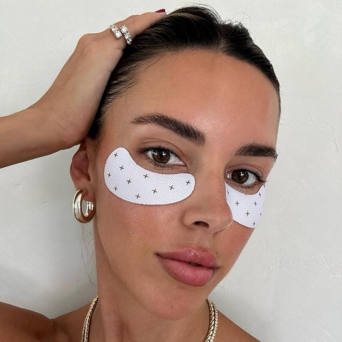 '+ Lux Unfiltered Cooling Under Eye Patches - Anti-Slip Caffeine Infused Korean Eye Mask - Reduces Puffiness Brightens &amp Hydrates Skin - Fragrance Free Vegan &amp Cruelty Free - 10 Count