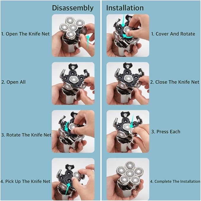 Butt Shaver 1.0 Ultimate Grooming Kit for Men Washable Wet and Dry Easy Head Shaver Electric for Shaving Bum Legs Chest and Beyond (1pcs)