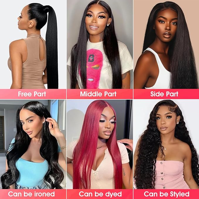 Human Hair BundlesStraight 1 Bundles 18 Inch16A Bundles Human Hair100% Unprocessed Virgin Brazilian Hair Extensions Double Weft Quick Weave Sew In Hair Bundle