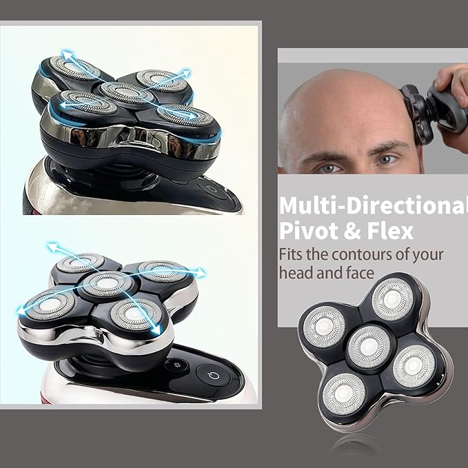 Electric Razor BladeShaver Replacment Heads Compatible with Remington BOSS XR7120 and XR7100/XR1600/RX7 shavers(NOT FIT FOR XR7000 shaver) (1 Pack)